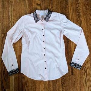 New york & company button-down shirt